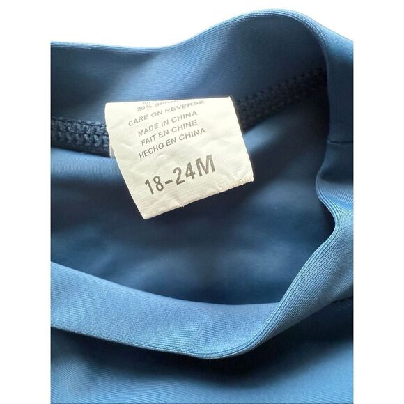 Ruggedbutts LONG SLEEVE RASH GUARD top navy blue SZ 18-24 months NEW RUFFLEBUTTS - Picture 6 of 6